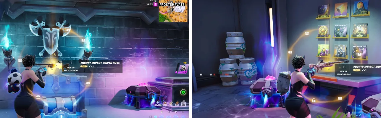 Tìm kiếm súng trường mythical Power Slam trong Fortnite — hướng dẫn chi tiết
