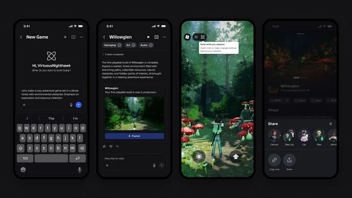 Ảnh minh họa — Roblox ra mắt công cụ AI tạo game cơ bản, CEO khẳng định không làm "slop" chất lượng