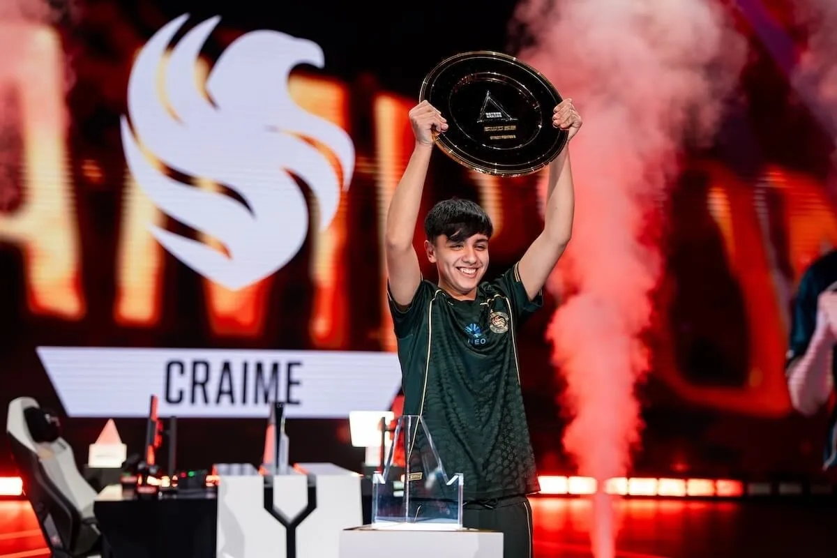 Craime, 15 tuổi, vô địch Street Fighter 6 tại Esports World Cup 2026