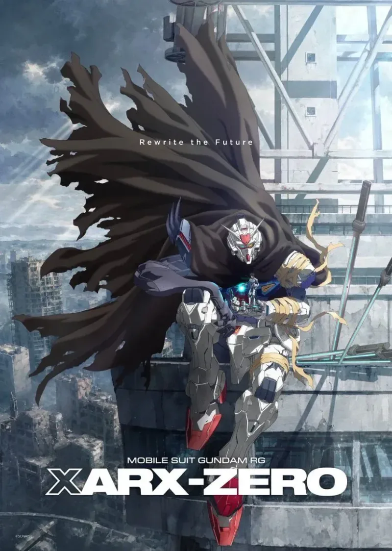 Ảnh minh họa — Gundam RG XARX-ZERO anime sắp ra mắt cùng game Rogue Orbit trong năm 2027