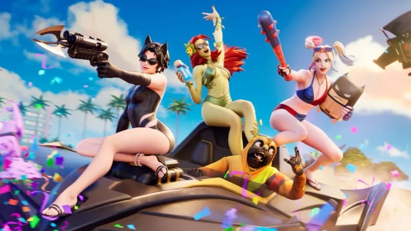 Fortnite giới hạn trang phục Poison Ivy và Harley Quinn chỉ cho chế độ T+13+ — PCNET khuyến nghị game thủ cân nhắc trước khi tham gia