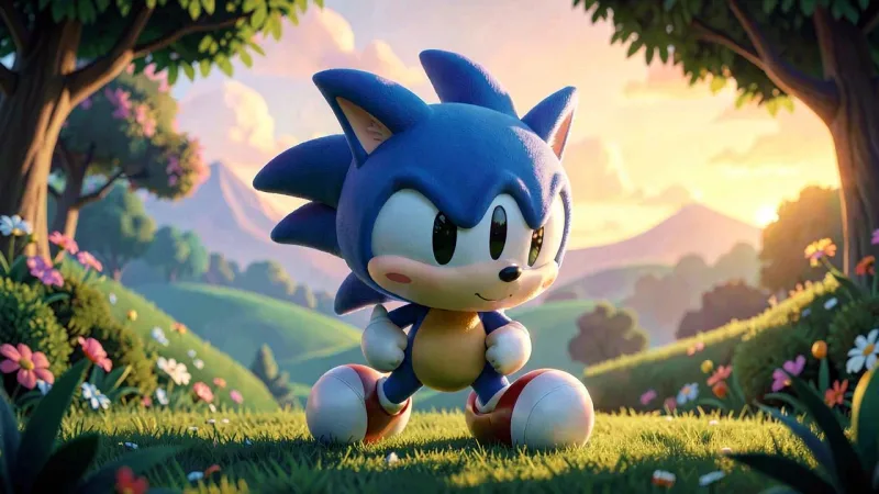 Ảnh minh họa — Sega hé lộ trước đoạn phim ngắn kỉ niệm 35 năm của Sonic