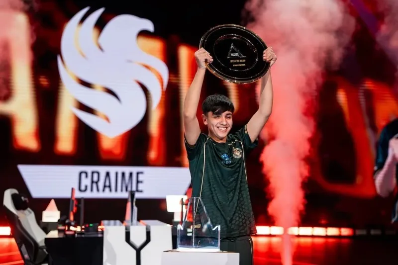 Craime, 15 tuổi, vô địch Street Fighter 6 tại Esports World Cup 2026