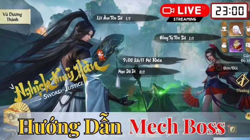 Nghịch Thủy Hàn — Mech Boss phó bản 12 người Vũ Dương Thành (Nội Thành) (PCNET)