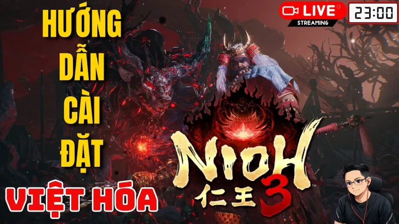 Việt hóa Nioh 3 — hướng dẫn cài đặt tiếng Việt (PCNET)