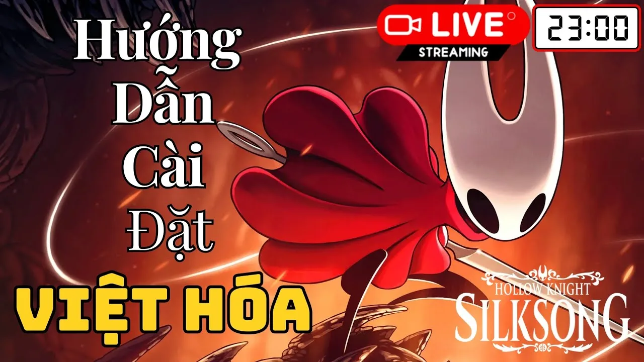 Việt hóa Hollow Knight: Silksong — hướng dẫn cài đặt tiếng Việt (PCNET)